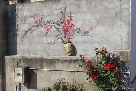 乡村振兴彩绘图