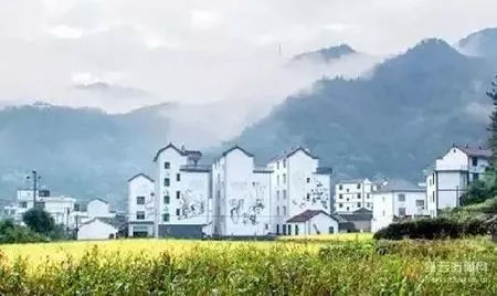 乡村振兴彩绘图