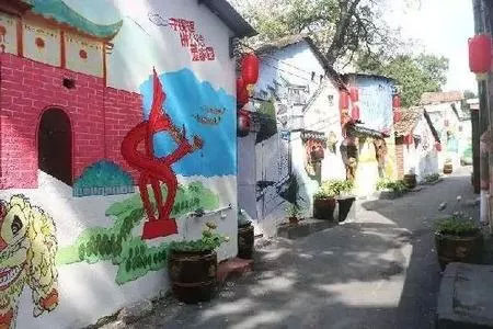 乡村振兴彩绘图
